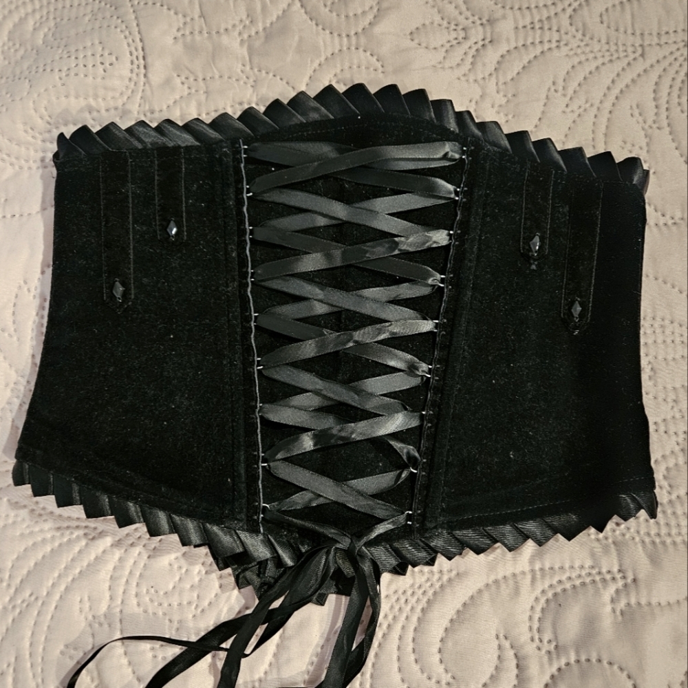 Lip Service Black Corset Belt